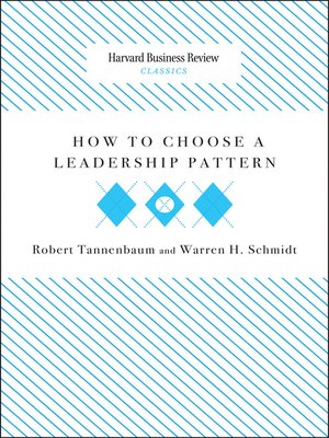 cover image of How to Choose a Leadership Pattern
